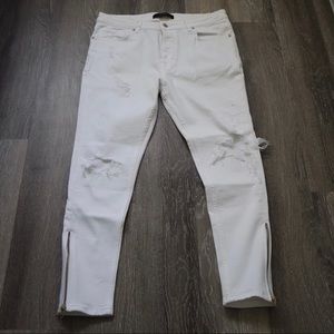 ZARA SIZE 34 WHITE